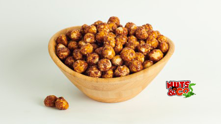 Gebrannte Macadamia